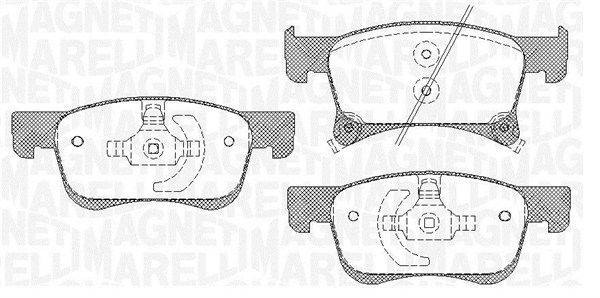 MAGNETI MARELLI Jarrupala, levyjarru 363916060814